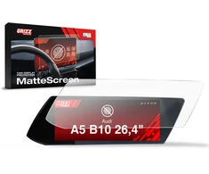 GrizzGlass Matinė plėvelė CarDisplay Protection, skirta Audi A5 B10 (2025-2026) (GRZ19647)