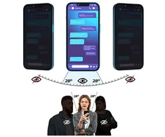 GrizzGlass Matinis privatumą užtikrinantis stiklas GrizzGlass SecretGlass skirtas Honor 600 Lite