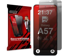 GrizzGlass Matinis privatumą užtikrinantis stiklas GrizzGlass SecretGlass, skirtas Samsung Galaxy A57