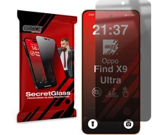 GrizzGlass Matinis privatumo stiklas GrizzGlass SecretGlass, skirtas Oppo Find X9 Ultra
