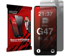 GrizzGlass Matinis privatumo stiklas GrizzGlass SecretGlass, skirtas Motorola Moto G47