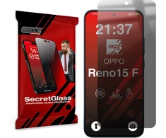 GrizzGlass Matinis privatumo stiklas GrizzGlass SecretGlass, skirtas Oppo Reno15 F