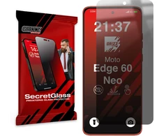 GrizzGlass Matinis privatumo stiklas GrizzGlass SecretGlass, skirtas Motorola Edge 60 Neo