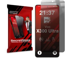 GrizzGlass Matinis privatumą užtikrinantis grūdintas stiklas GrizzGlass SecretGlass, skirtas Vivo X300 Ultra