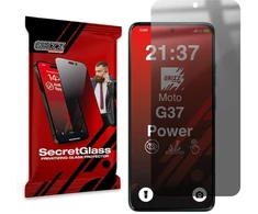 GrizzGlass Matinis privatumą užtikrinantis stiklas GrizzGlass SecretGlass, skirtas Motorola Moto G37 Power
