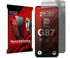 GrizzGlass Matinis privatumo stiklas GrizzGlass SecretGlass, skirtas Motorola Moto G87