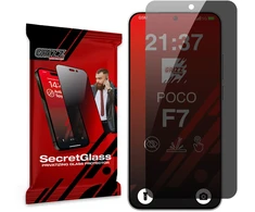 GrizzGlass Matinis privatumą užtikrinantis stiklas GrizzGlass SecretGlass skirtas Xiaomi POCO F7 5G