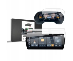 GrizzGlass navigacijos dėklas Ceraminė plėvelė CarDisplay Protection, skirta MG ZS 12,3'' (2024-2026) [2w1] (GRZ12466)