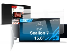 GrizzGlass navigacijos dėklas Ceraminė plėvelė CarDisplay Protection, skirta BYD Sealion 7 15,6'' (2026) (GRZ22410)