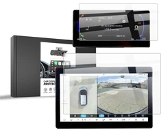 GrizzGlass navigacinis dėklas su keramine plėvele CarDisplay Protection, skirtas BYD Dolphin Surf (2025-2026) [2 viename] (GRZ14364)