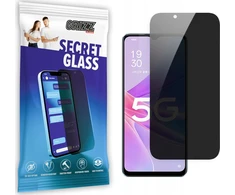 „GrizzGlass“ privatumo stiklas, „GrizzGlass“ „SecretGlass“ „Oppo A58x 5G“