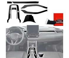 „GrizzGlass PianoSkin“ blizgi interjero plėvelė, skirta „Toyota Corolla Cross“ (2019–2025 m.) [7in1]
