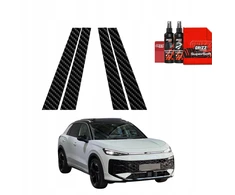 GrizzGlass Plėvelė ant statramsčių GrizzGlass BodyShield Carbon, skirta Volkswagen T-Roc (2025-2026) [4w1]