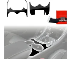 GrizzGlass Plėvelė vidaus apdailai PianoSkin Juodas Glossy skirtas Ford Mondeo MK5 (2014–2022) [2w1] (GRZ19709)