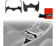 GrizzGlass plėvelė vidaus apdailai PianoSkin Carbon Glossy, skirta Ford Mondeo MK5 (2014–2022) [2 in 1] (GRZ19707)