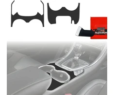 GrizzGlass Plėvelė vidaus apdailai PianoSkin Juodas Matte skirtas Ford Mondeo MK5 (2014–2022) [2in1] (GRZ19708)