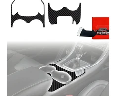 GrizzGlass Plėvelė vidaus detalėms PianoSkin Carbon Matte, skirta Ford Mondeo MK5 (2014–2022) [2w1] (GRZ19706)