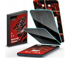 GrizzGlass Privatumą užtikrinantis stiklas GrizzGlass SecretGlass Easy skirtas Xiaomi POCO X6 Pro [2 vnt.]