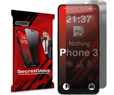 „GrizzGlass SecretGlass“ matinis privatumo stiklas, skirtas „Nothing“ telefonams (3)