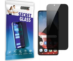 „GrizzGlass“ privatumo stiklas, „GrizzGlass“ „SecretGlass“, „Motorola ThinkPhone“.