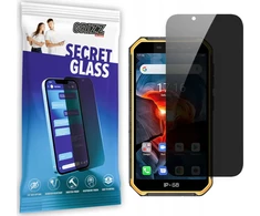 „GrizzGlass“ privatumo stiklas, „GrizzGlass SecretGlass“ „Ulefone Armor X7 Pro“