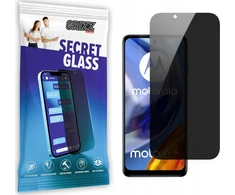 „GrizzGlass“ privatumo stiklas, „GrizzGlass SecretGlass“ „Motorola Moto E32s“
