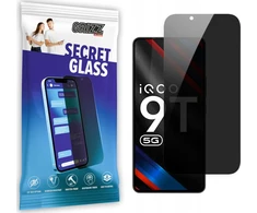 GrizzGlass SecretGlass Vivo IQOO 9T privatumo stiklas