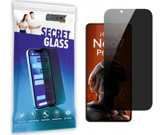 GrizzGlass Szkło prywatyzujące GrizzGlass SecretGlass vivo iQOO Neo 7 Pro