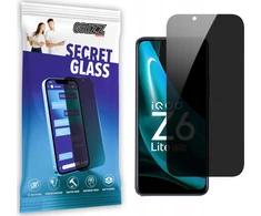 „GrizzGlass“ privatumo stiklas, „GrizzGlass SecretGlass“ „vivo iQOO Z6 Lite“