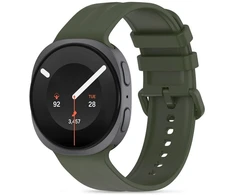 TECH-PROTECT SILICONE EVO SAMSUNG GALAXY WATCH 8 / 9 / CLASSIC (40 / 44 / 46 MM) KARINĖ ŽALIA