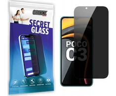 GrizzGlass Szkło prywatyzujące GrizzGlass SecretGlass Xiaomi POCO C3