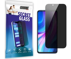 „GrizzGlass“ privatumo stiklas, „GrizzGlass SecretGlass“ „Xiaomi Redmi Note 8 Pro“