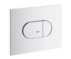Grohe Arena Cosmo mygtukas, horizontalus, baltas