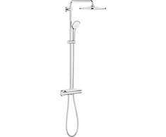 Grohe dušo sistema su termostatu „Rainshower Mono 310“, rankiniu dušu „Euphoria 110 Massage“, 9,5 l/min., chromuota