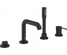 Grohe Grohe 4 skylių Essence vonios maišytuvas juodas 25251KF1