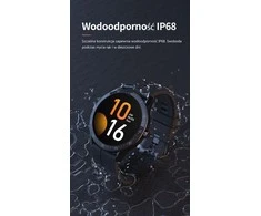 Išmanusis laikrodis Gino Rossi SW018-1, Sidabrinės spalvos korpusas su juodos spalvos dirželiu