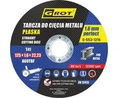 Grot Skydo butas T1a 125x1.6x22 Kopijuoti 10 vienetų