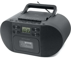 Muse M-188 RDC | Nešiojamasis radijas su „Blu-ray“ CD / MP3 kasečių grotuvu | AUX įvestis