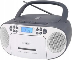 Grotuvas Reflexion RCR2260 Boombox balta/pilka