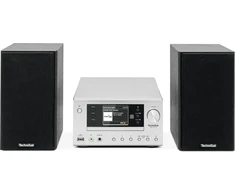 Muzikinis centras Grotuvas TechniSat Technisat Viola 710 CD IR sidabrinė