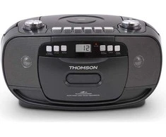 Thomson RK200CD nešiojamoji stereo sistema Analoginis 2,4 W Juoda