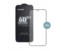 6D Veason Pro Glass (SET 10in1) - for Iphone 17 juodas