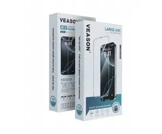 6D Pro Veason Glass (SET 10in1) - skirtas Apple iPhone 12 / 12 Pro juodas