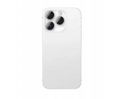 „AmazingThing AR“ aliuminio 3 objektyvų stiklas su kameros objektyvo rėmeliu, skirtas „iPhone 16 Pro“ / „16 Pro Max“ – „Sidabrinis“