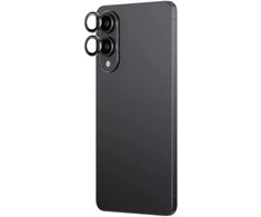 AmazingThing Radix AR Lens Glass skirtas Samsung S25 Edge Camera Island – Juodas