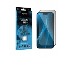 Apsauginis stiklas MyScreen Diamond Glass Edge FG skirtas Apple iPhone 17 Pro juodas