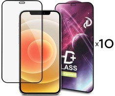 9D Glass TEMPERED GLASS PREMIUM 9D HD + IMOTO E7i POWER 10PCS Juodas