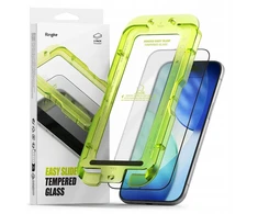 Ringke Easy Slide 2-pack apsauginis stiklas skirtas Apple iPhone 17 Air – juodos spalvos
