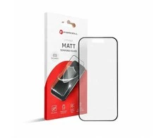 Forcell Matt Glass - skirtas Apple iPhone 15 juodas