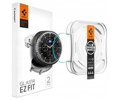 „Spigen Glass tR EZ Fit“ 2 vnt. pakuotė – „Galaxy Watch 8 Classic“ (46 mm)